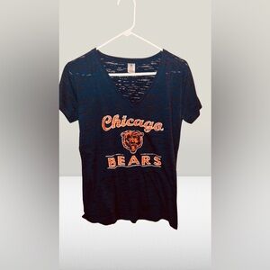 Women’s Large Blue Chicago Bears Team T-Shirt
